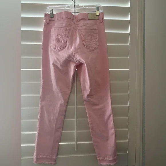 Lilly Pulitzer Pink Straight Leg Jeans - Picture 2 of 6